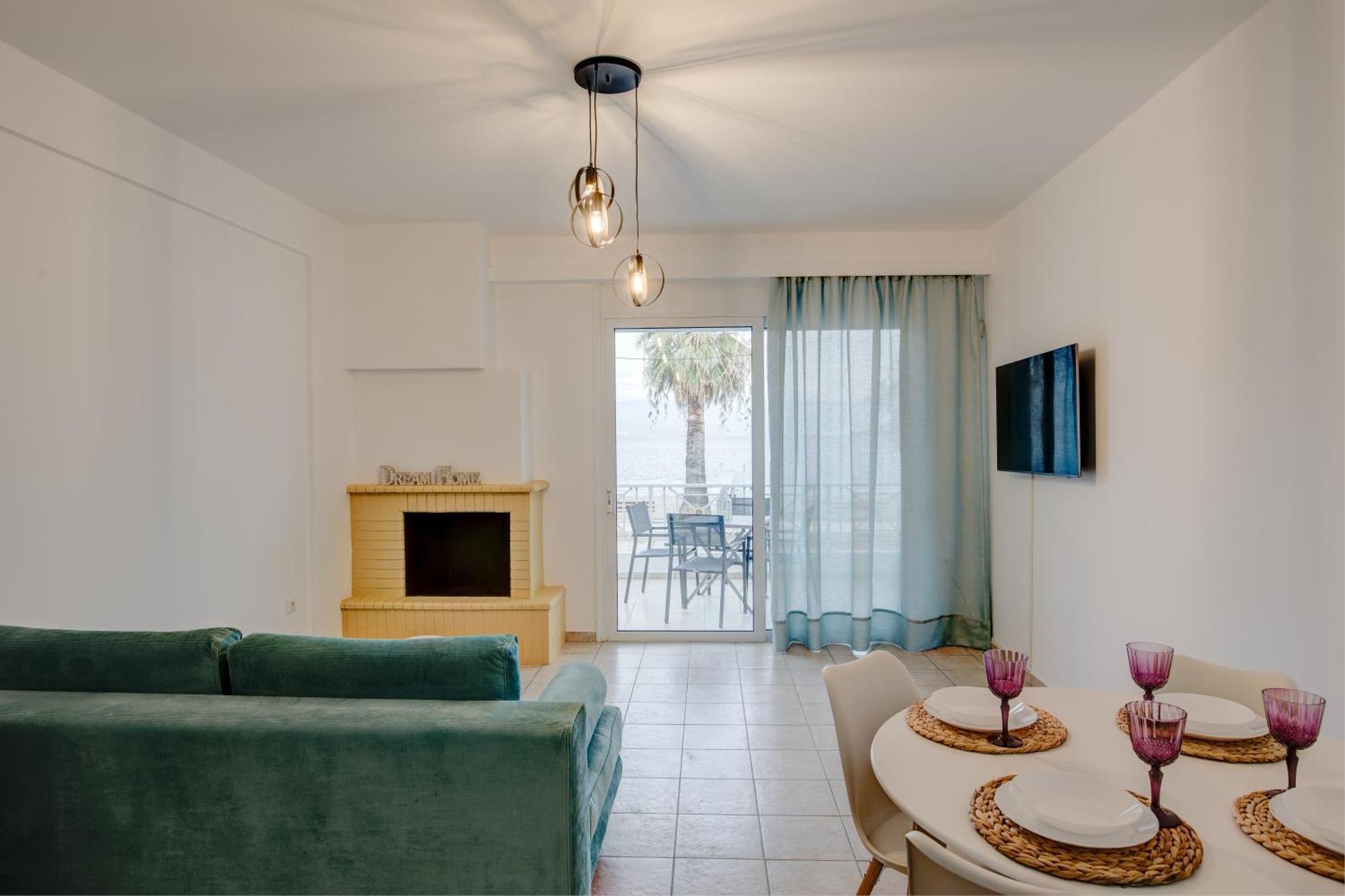 Sugar Blue - Apartments On The Beach Agios Vasilios  Extérieur photo